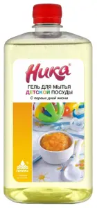Моющее средство: НИКА С ПЕРВЫХ ДНЕЙ ЖИЗНИ 1л гель для детской посуды