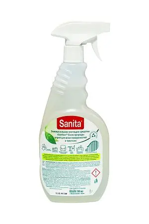 Фото №6 - Чистящее средство: САНИТА Спрей 500мл универсальный для всех поверхностей и текстиля