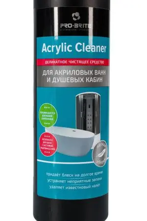 Pro-Brite: Акрилик Клинер 500мл для акриловых ванн и душевых кабин