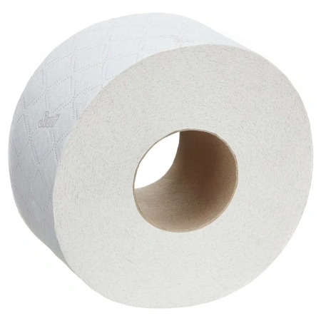 Kimberly-Clark: Бумага туалетная Скотт Джамбо Мини 2сл 200м/9,5 белая