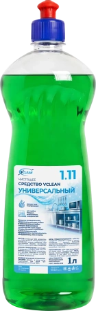 Чистящее средство: Vclean Универсальный 1л пуш-пул