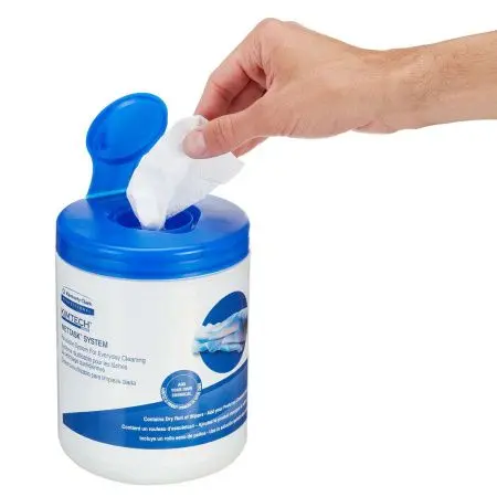 Kimberly-Clark: Салфетки Кимтех Веттаск протирочные (туба +12 картриджей)
