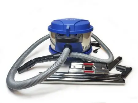 Фото №1 - T-line: Пылесос T-vac V-10 1000Вт для сухой уборки синий