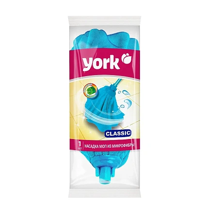 Фото №5 - Хозяйственный инвентарь: МОП насадка на швабру YORK Классик микрофибра в асс.