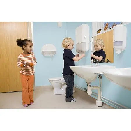 Фото №12 - Tork: Диспенсер T1 для туалетной бумаги белый