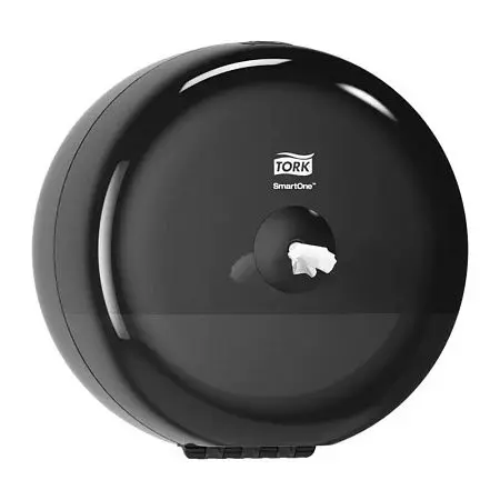 Фото №2 - Tork: Диспенсер T9 SmartOne® для туалетной бумаги в мини рулонах черный
