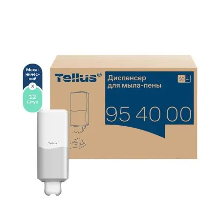 ТОРК: Tellus Диспенсер SС4 1л для пенного мыла белый