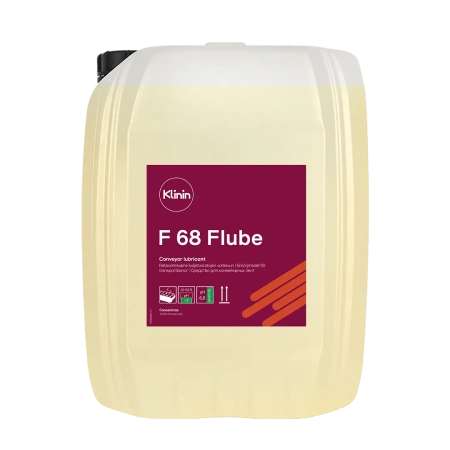 Фото №1 - Klinin: F 68 FLUBE 20л для смазки транспортировочных конвейерных лент