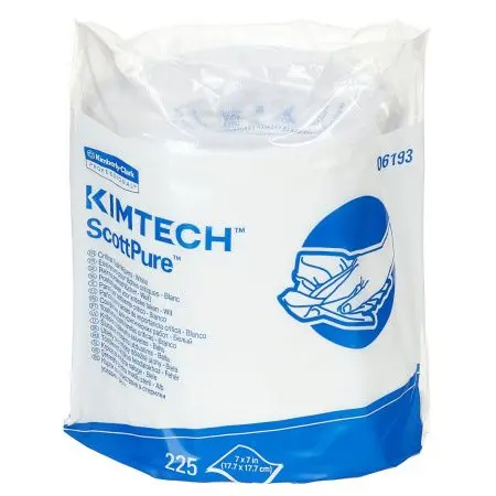 Kimberly-Clark: Салфетки Кимтех 225л 1сл протирочные белые сменный блок