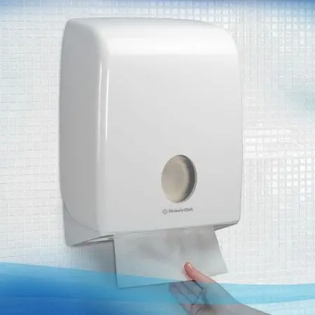 Kimberly-Clark: Полотенца бумажные Скотт 1сл 212л 31,5х21,5см белые