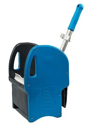 Фото №8 - Вик: Тележка 1х25л хром + отжим + дополнительная корзина