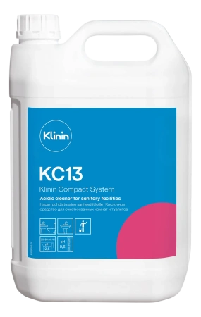Фото №1 - Klinin: КС13 5л слабокислое для ежедневной мойки санузлов и ванн