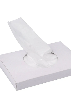 Фото №6 - Средства личной гигиены: Пакеты гигиенические полиэтилен белый система В5 /пач.=30 шт.