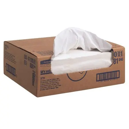 Kimberly-Clark: Салфетки Вайпол Х70 Rag Box 1сл 300л белые
