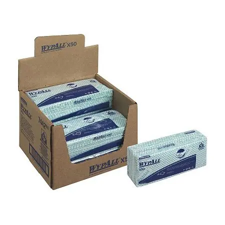 Фото №5 - Kimberly-Clark: Салфетки Вайпол Х50 1сл 41,6х24,5см зеленые /пач.=50 шт.