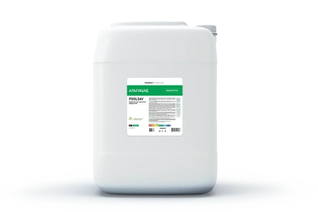 Фото №1 - Vortex: POOLDAY АЛЬГИЦИД 20л Средство для удаления водорослей