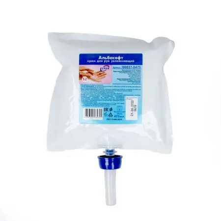 Кеман: Крем для рук 450мл АЛЬБАСОФТ увлажняющий в картридже S2