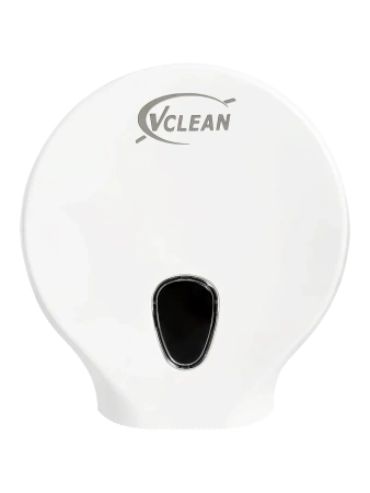 Диспенсеры: для туалетной бумаги 200м Vclean пластик белый