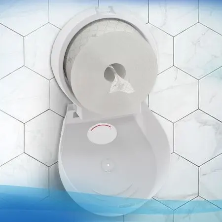 Kimberly-Clark: Бумага туалетная Скотт Контрол 2сл 314м/10,6 белая внутренняя вытяжка