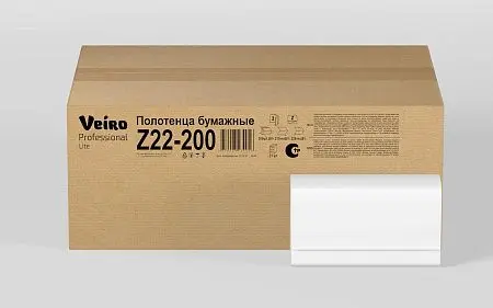 Фото №4 - Вик: Полотенца бумажные Z 2сл 200л 22,5х21,3см белые СЫКТЫВКАР Lite