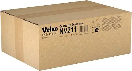 Фото №8 - VEIRO: Салфетки бумажные V 2сл 220л 16,2х21,0см белые