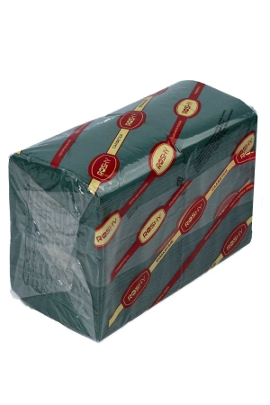 Бумажные салфетки: столовые 2сл 250листов 24х24 Сыктывкар ROSHY зеленые