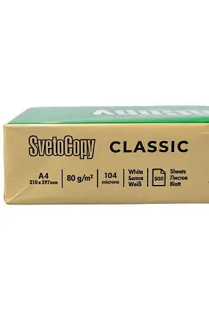 Фото №6 - Канцелярские товары: Бумага А4 80 г/м 500л SVETO COPY класс С