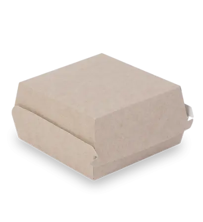 Одноразовая продукция: Коробка бумажная для бургера 123/132х123/142x70 OSQ BURGER L /пач.=60 шт.