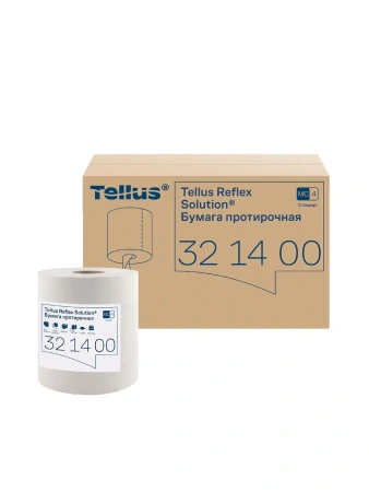 ТОРК: Полотенца бумажные M4 Рефлекс Стандарт 1сл 270м/19,8 протирочные с ЦВ белые