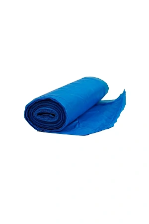 Фото №5 - Мешки для мусора: 120л 70х110 ПНД 20мкм VCLEAN Ultra/Clear Line с завязками синие /рул.=10 шт.