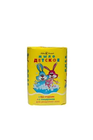 Фото №1 - Мыло туалетное: ДЕТСКОЕ 90г НК