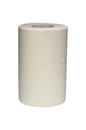 Фото №1 - Вик: Полотенца бумажные ЦВ 1сл 120м 100% целлюлоза белые PROtissue