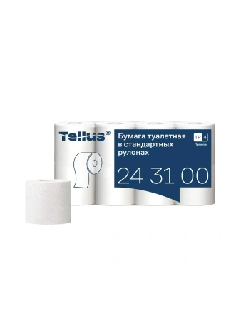 ТОРК: Бумага туалетная T4 Премиум 3сл 15м белая /пач.=8 шт.