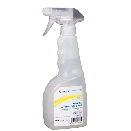 Фото №1 - Химитек: Антисептик-спрей 500мл для дезинфекции рук с триггером