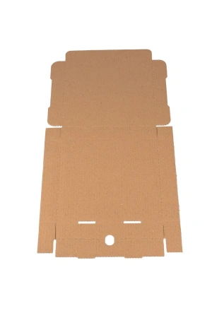 Одноразовая продукция: Коробка под пиццу 250х250х40мм картон, белый/бурый /пач.=50 шт.