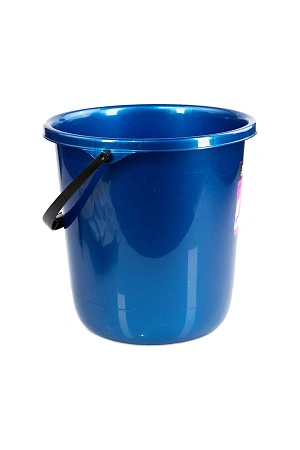 Фото №4 - Хозяйственный инвентарь: Ведро 12л пластик без крышки Rock'n'Roll индиго