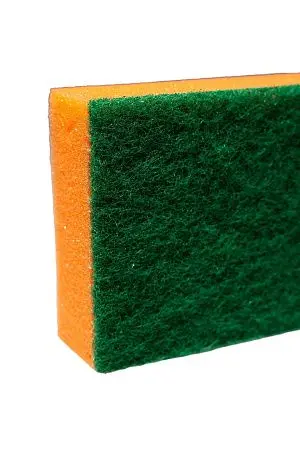 Фото №10 - Губки,скрабы: для посуды VCLEAN Гигант 14х9.5х4 поролон+абразив