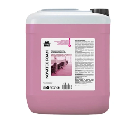 Фото №1 - Vortex: NOVATEC FOAM 5л пенный очиститель ковровых покрытий тв. канистра