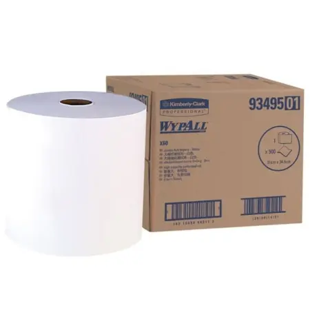 Kimberly-Clark: Салфетки Вайпол Х60 1сл 900л General Clean белые