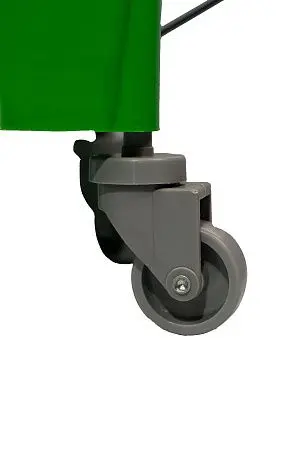 Фото №5 - Вик: Тележка 1х20 пластик с отжимом зеленая MRY