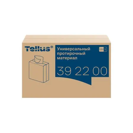 ТОРК: Tellus Материал протирочный нетканый WM5 Комфорт 1сл 120л 22,5х41см универсальный белый