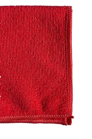 Фото №3 - ХозСалфетки: универсал 30х30 200г/м2 микрофибра без упаковки красная