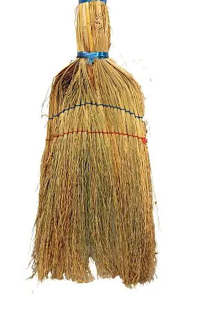 Фото №2 - Хозяйственный инвентарь: Веник сорго 2-х прошивной ширина метелки 26-28см высота 77см