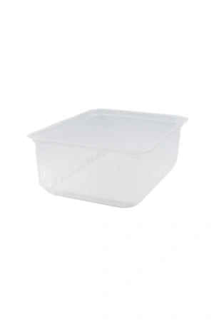 Фото №1 - Одноразовая продукция: Контейнер 750мл 179х132мм прямоугольный прозрачный Д-Полимер /пач.=50 шт.
