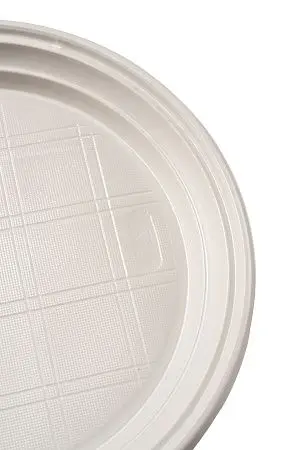 Фото №5 - Одноразовая продукция: Тарелка D=20,5см пластиковая /пач.=100 шт.