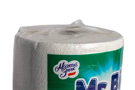 Фото №6 - Бумажные полотенца: 2сл 65м целлюлоза цвет белый Мягкий знак Мистер Биг