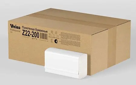 Фото №6 - Вик: Полотенца бумажные Z 2сл 200л 22,5х21,3см белые СЫКТЫВКАР Lite