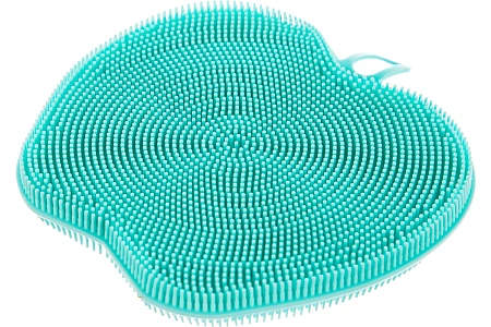 Фото №4 - HQ Profiline: Губка для мытья посуды силиконовая You'll love Яблоко бирюзовая