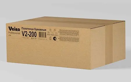 Фото №9 - Вик: Полотенца бумажные V 1сл 200л 21х21,6см белые СЫКТЫВКАР Lite