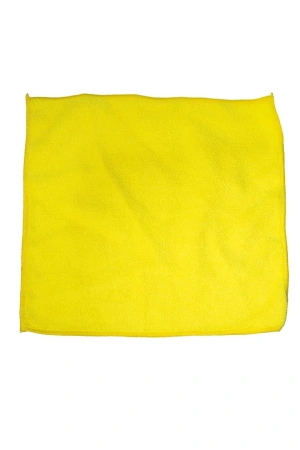 Фото №1 - ХозСалфетки: универсал 30х30 300г/м2 микрофибра без упаковки желтая